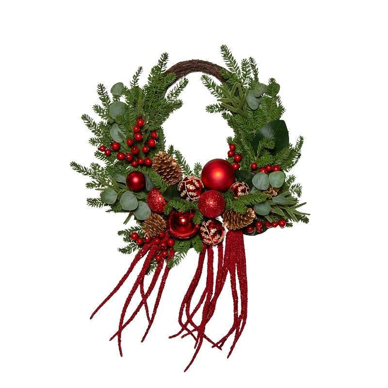 Wreath with Baubles