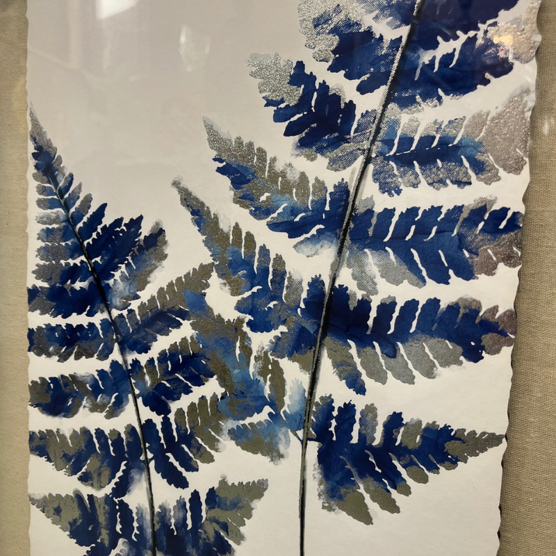 Silver Foiled Framed Art