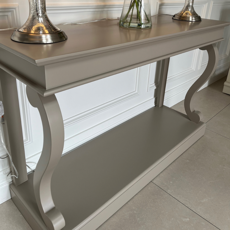Scroll Console Table Elephants Breath