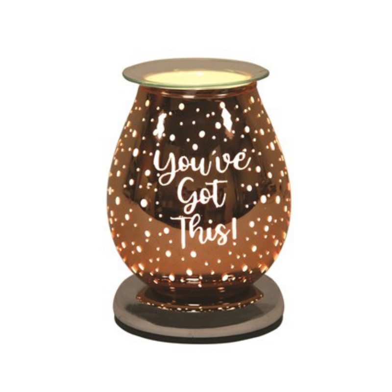 Electric Wax Melt Burner Touch - Burnt Copper You’ve Got This