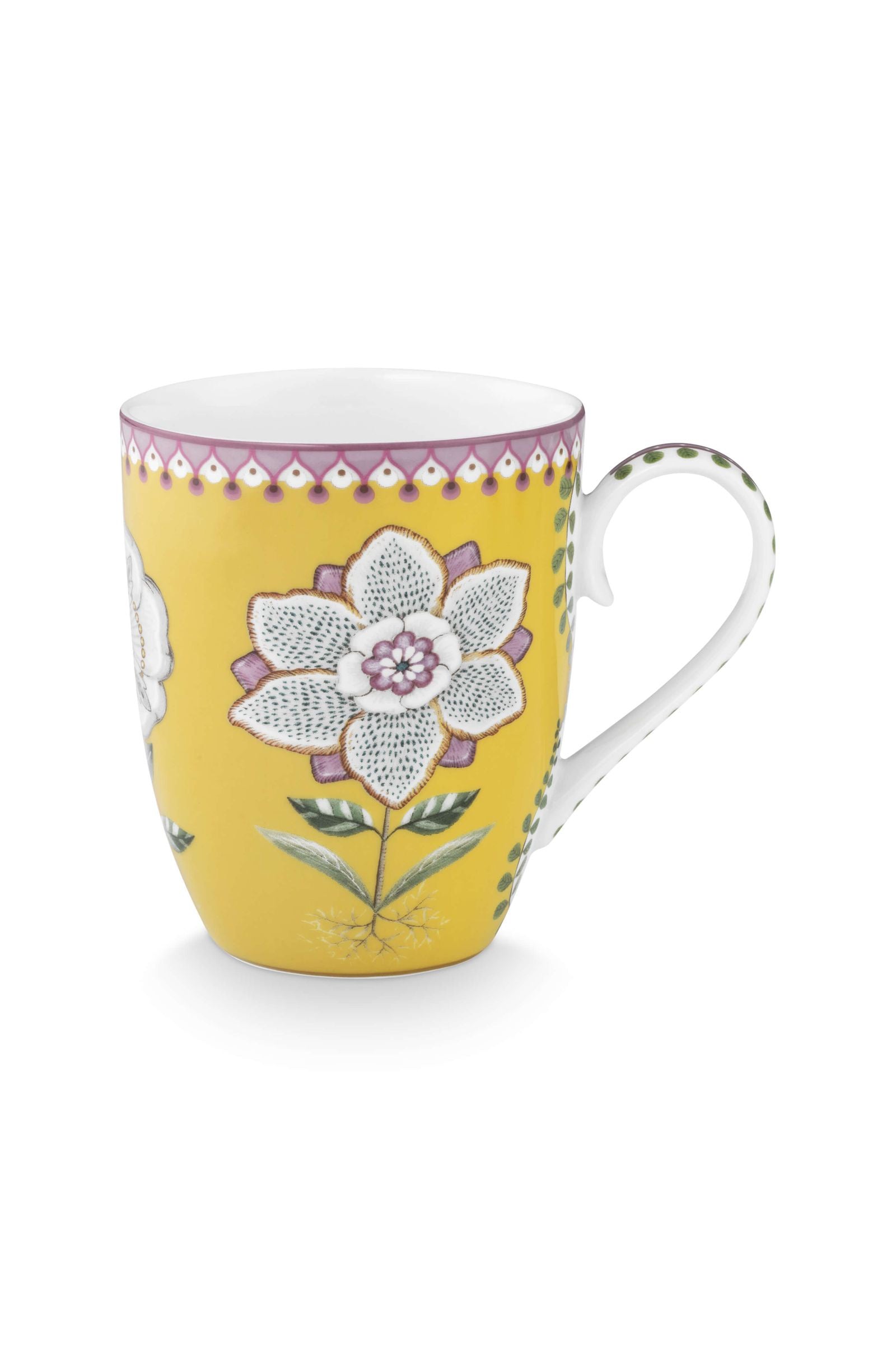 Mug Large Lily&Lotus Yellow