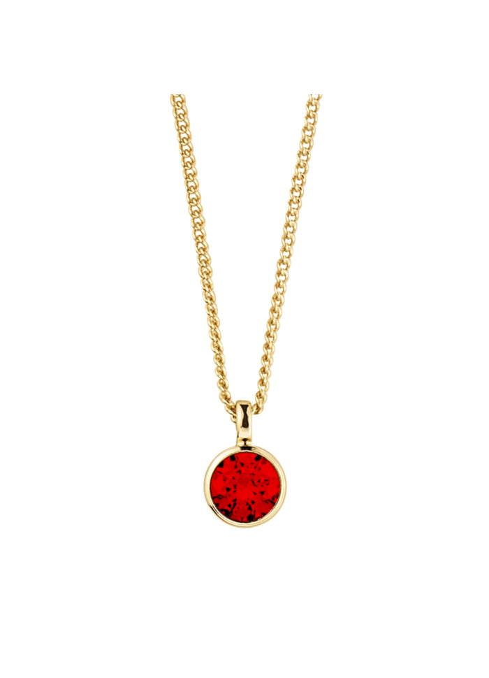 Ette Red Stone Necklace