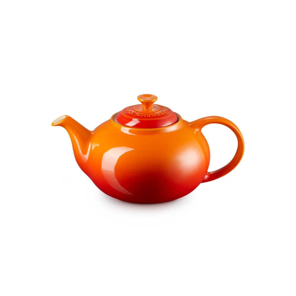 Stoneware Classic Teapot - Flame