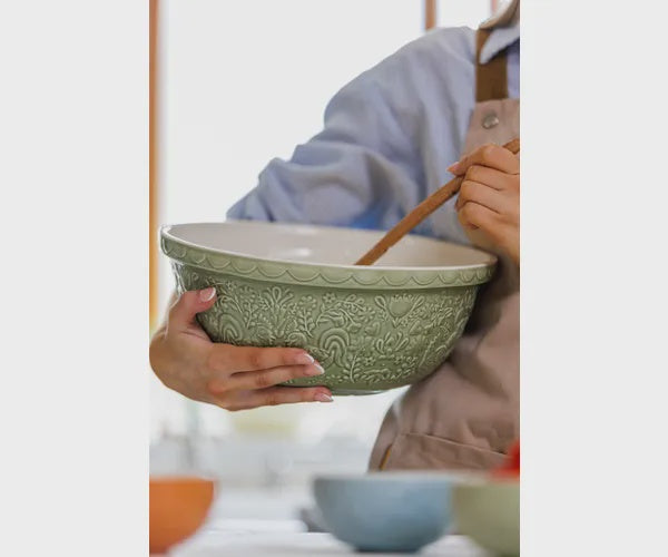 Home To Roost Green Mixing Bowl 29cm