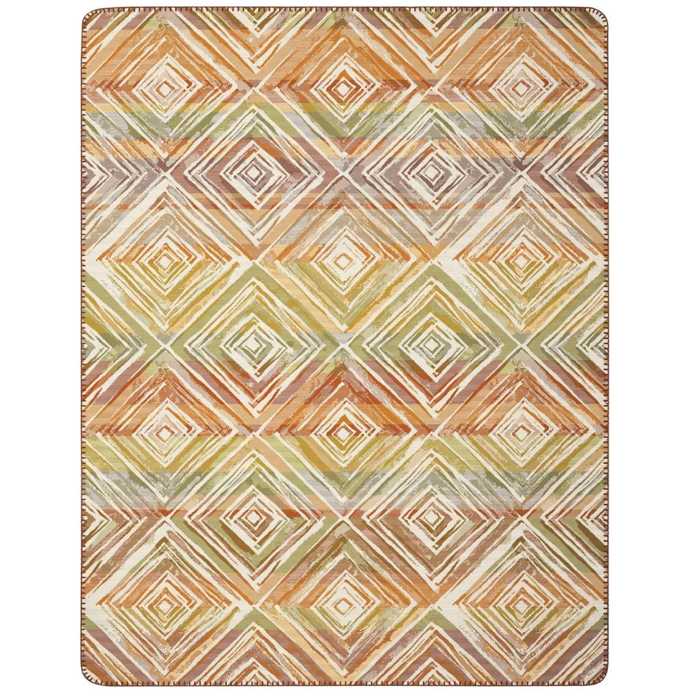Sunset Diamonds Throw