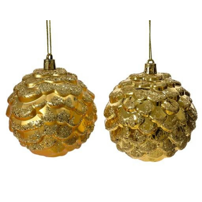 Gold Acorn Styled Decorations
