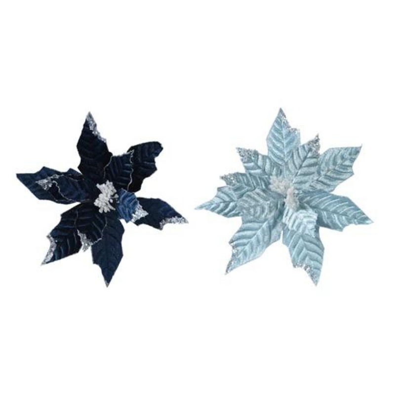Poinsettia Magolia Clip on