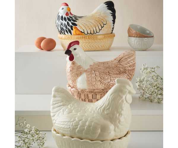 Cream Hen Nest