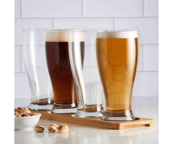Entertain Set Of 4 Beer Glasses 53cl