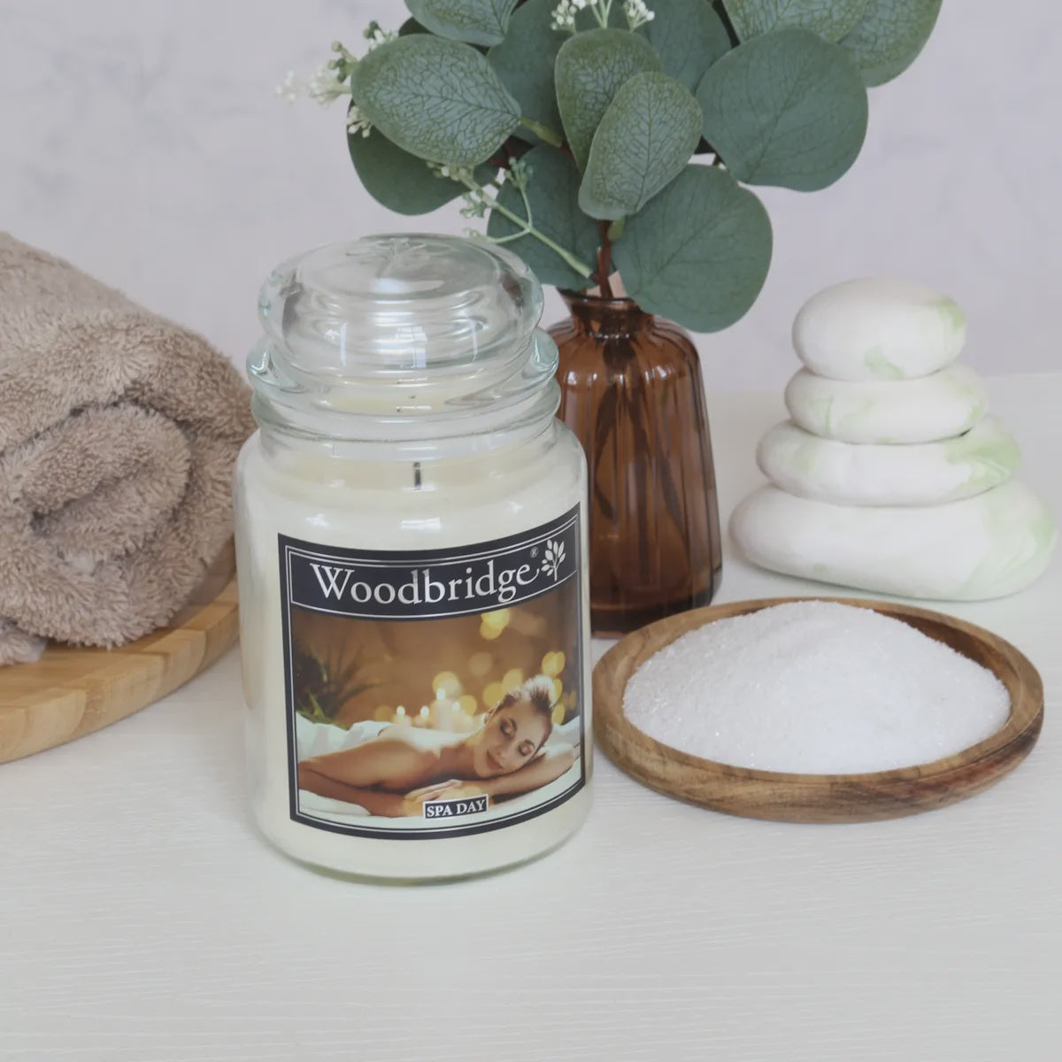 Spa Day Large Scented Candle Jar