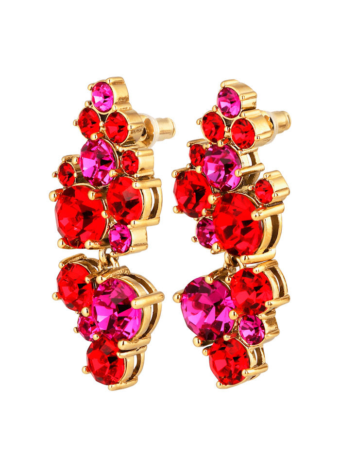 Marigold Multi Stone Earrings
