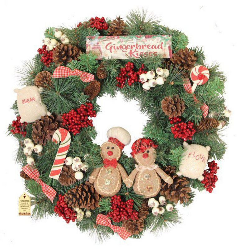 Gingerbread Wreath 60cm