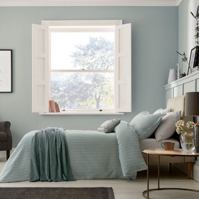 Murmur Dabble Duvet Cover Lough Green