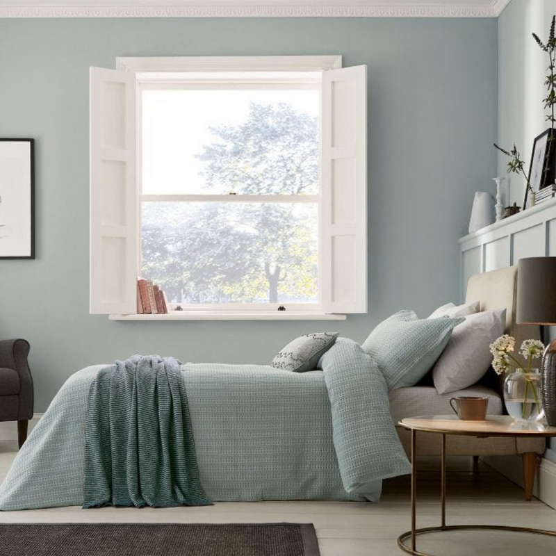 Murmur Dabble Duvet Cover Lough Green