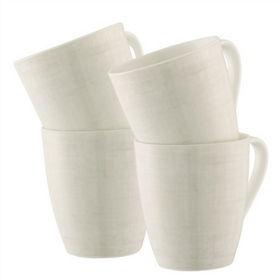 Cotton Set of 4 Mugs