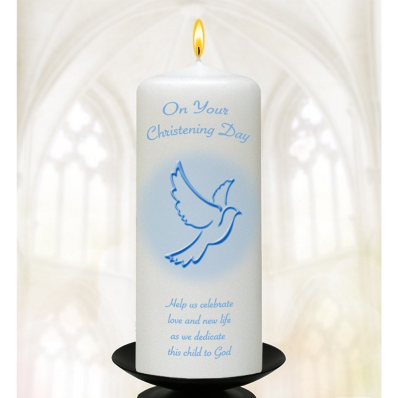 Christening Candle 6"