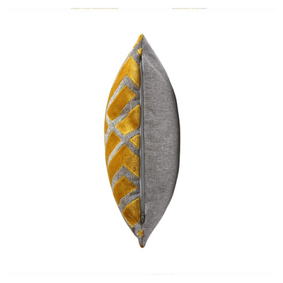 Senna 43x43CM Cushion, Yellow