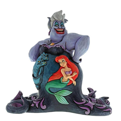 Disney Traditions Ursula 'Deep Trouble' with Scene Figurine