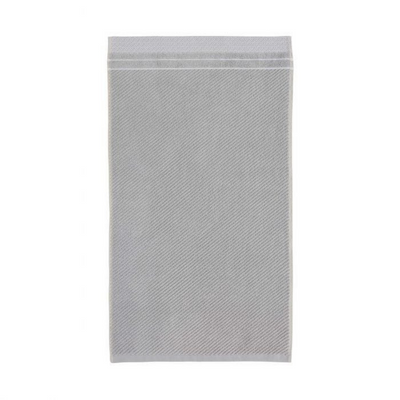 Murmur Ripple Towels in Cloud Grey