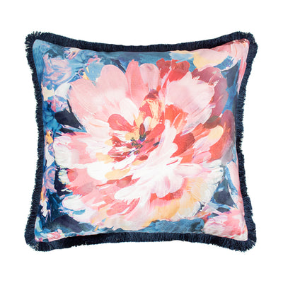 Fleue Blue 43 x43 cm Cushion, Blue