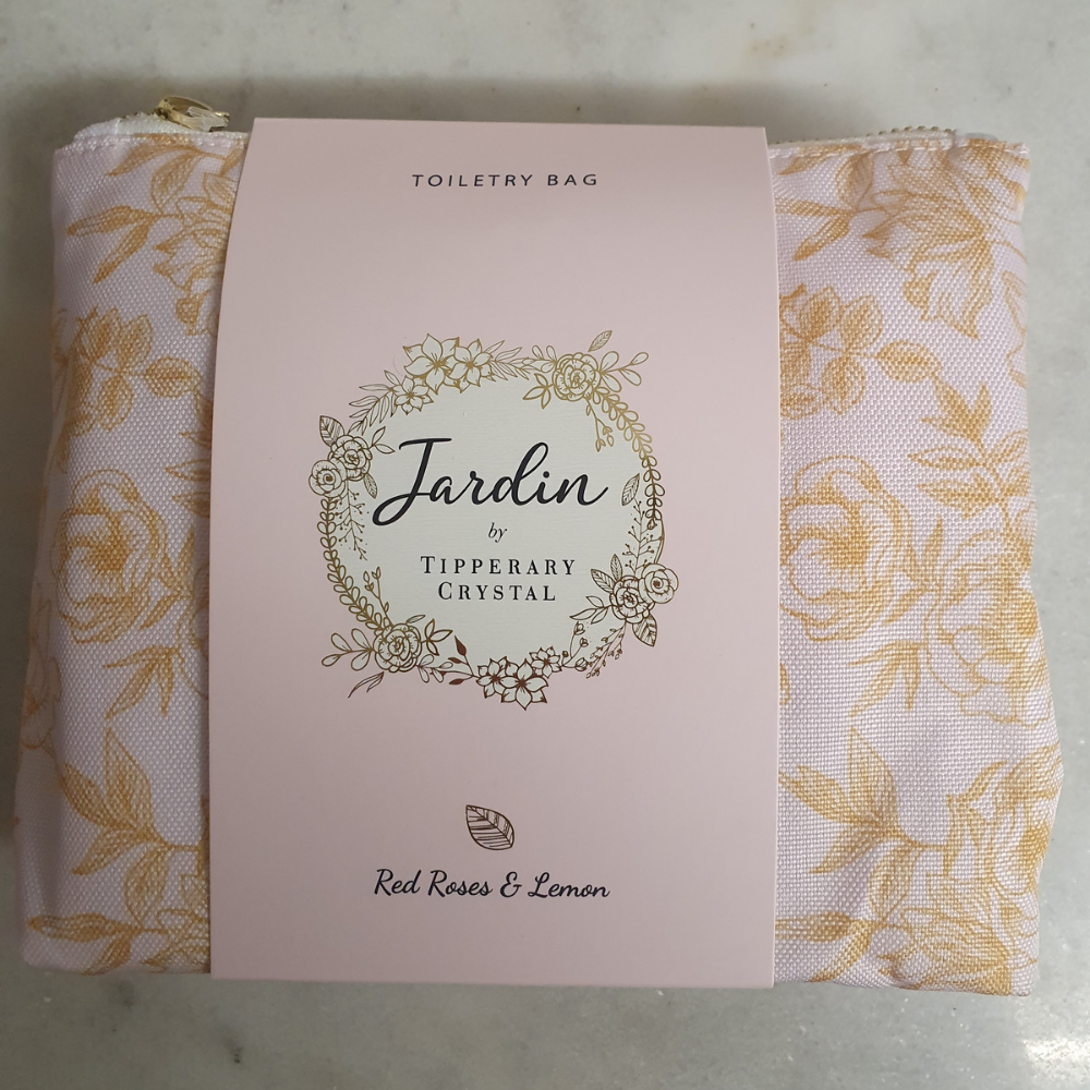 Jardin Toiletry Bag Set – Red Roses & Lemon