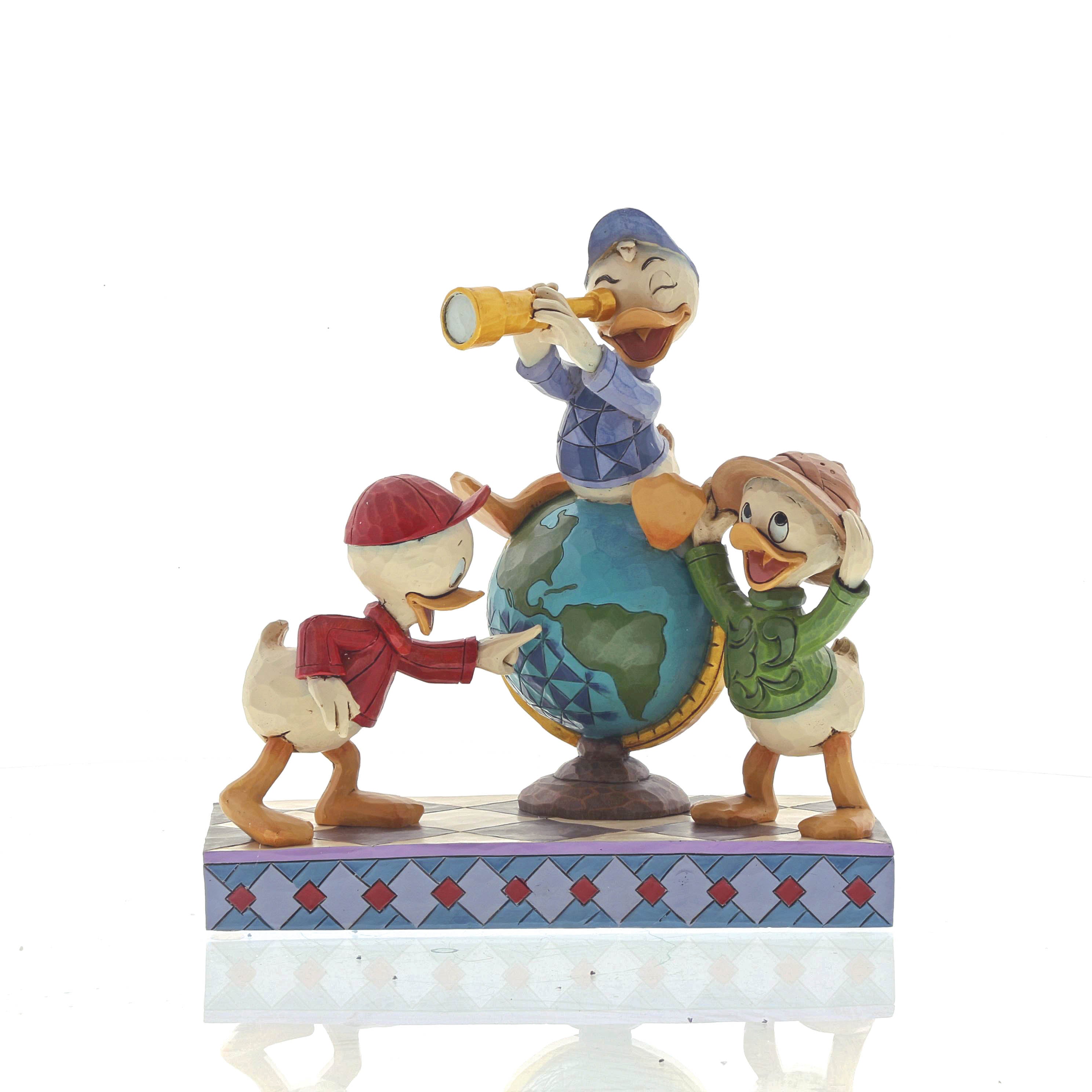Navigating Nephews (Huey, Dewie & Louie Figurine)