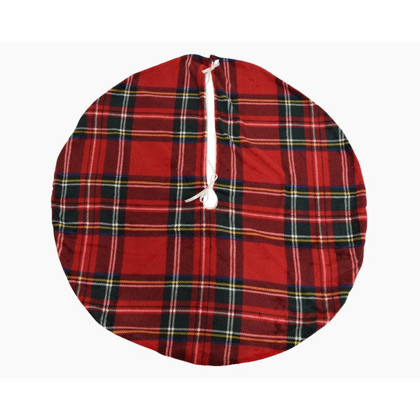 Tartan Christmas Tree Skirt