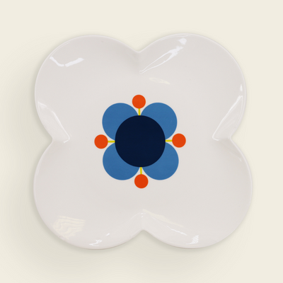 Atomic Flower Shaped Platter