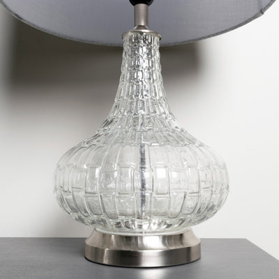 Lana Bulb Table Lamp Charcoal 63cm