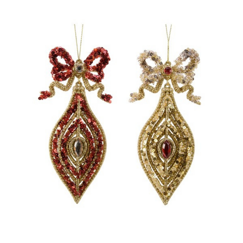 Glittery Christmas Decorations