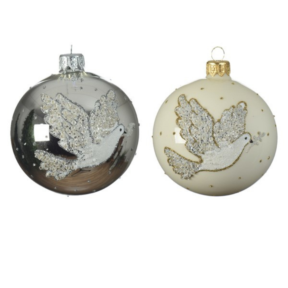 Dove Christmas Bauble