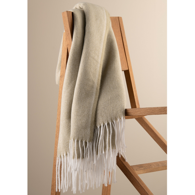 Pearl/ Sage Throw