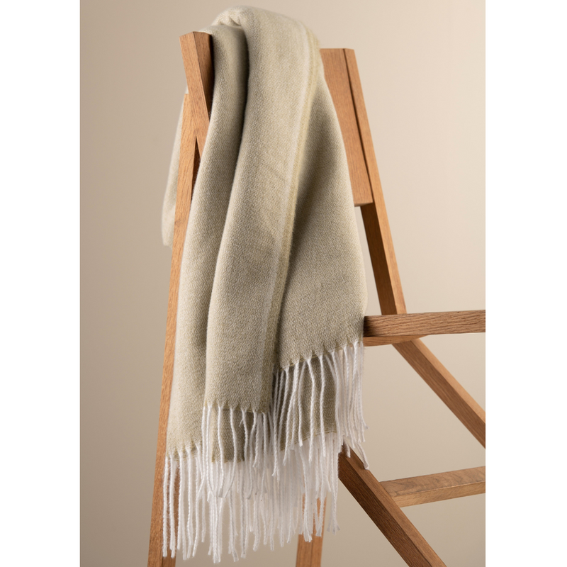 Pearl/ Sage Throw