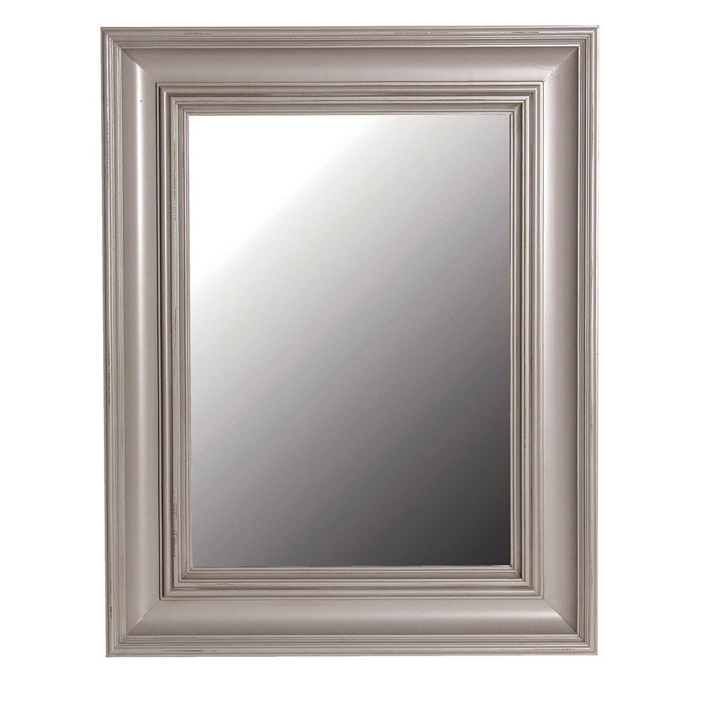 Distressed Grey Mirror