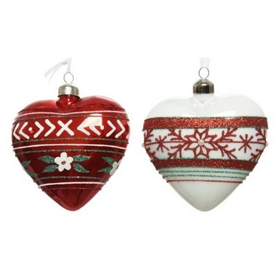 Set of 2 Christmas Decorations
