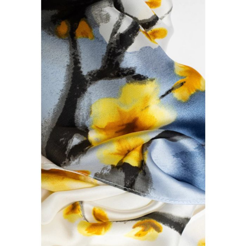 Honey Blossom Polyester Scarf