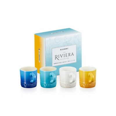 Riviera Collection Set of 4 100ml Expresso Mugs