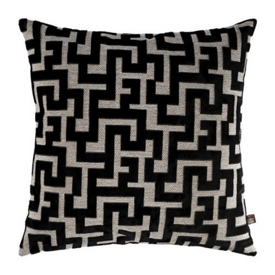 Maze Cushion, Black