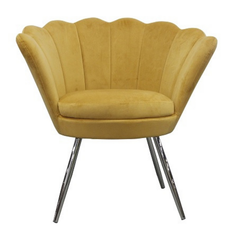 Accent Chair, Sunset Mustard