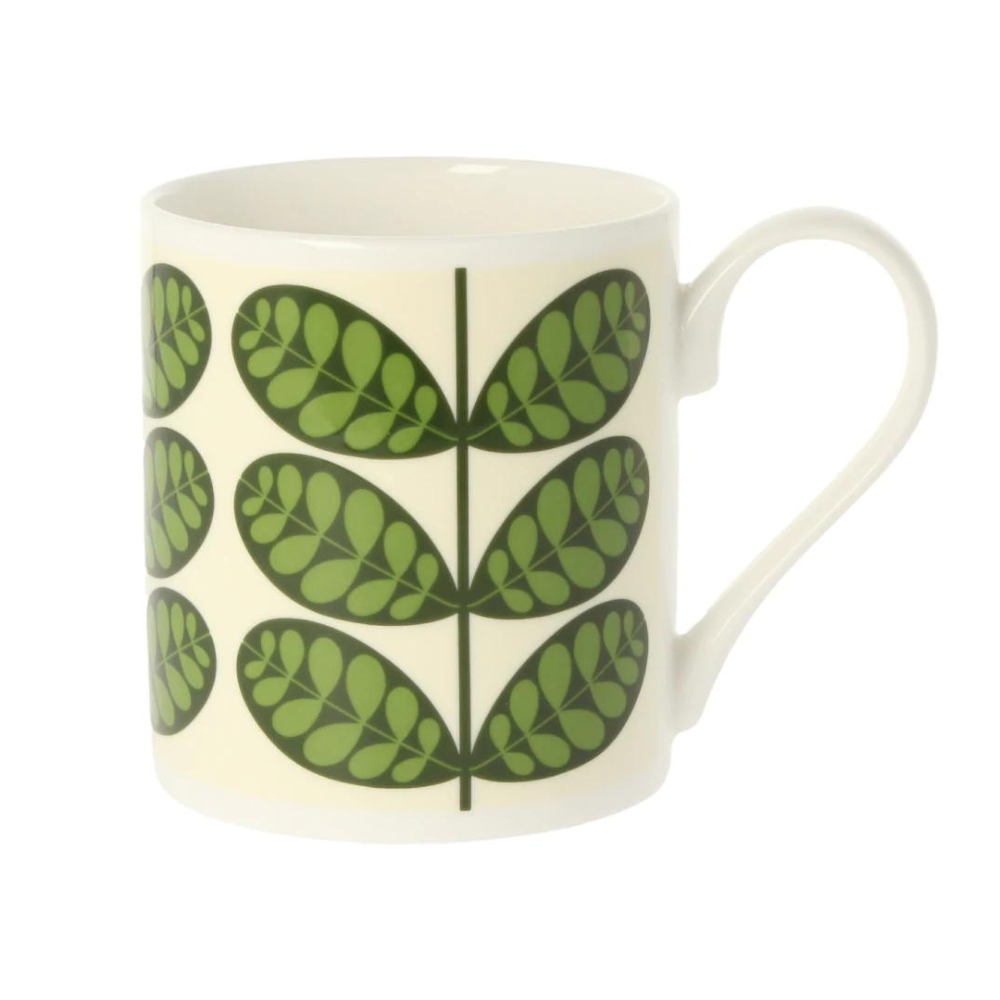 Orla Kiely Botanica Stems Green Mug - 300ml