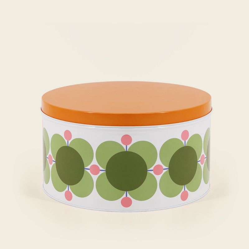Set of 3 Nesting Cake Tins, Bubblegum/ Basil
