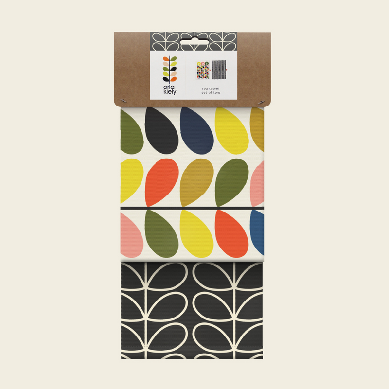 Set of 2 T-Towels, Yes Stem