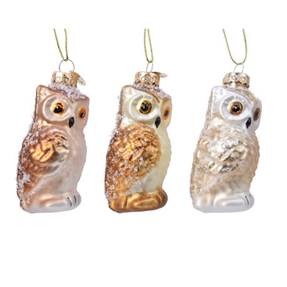 Owl Christmas Tree Decorations