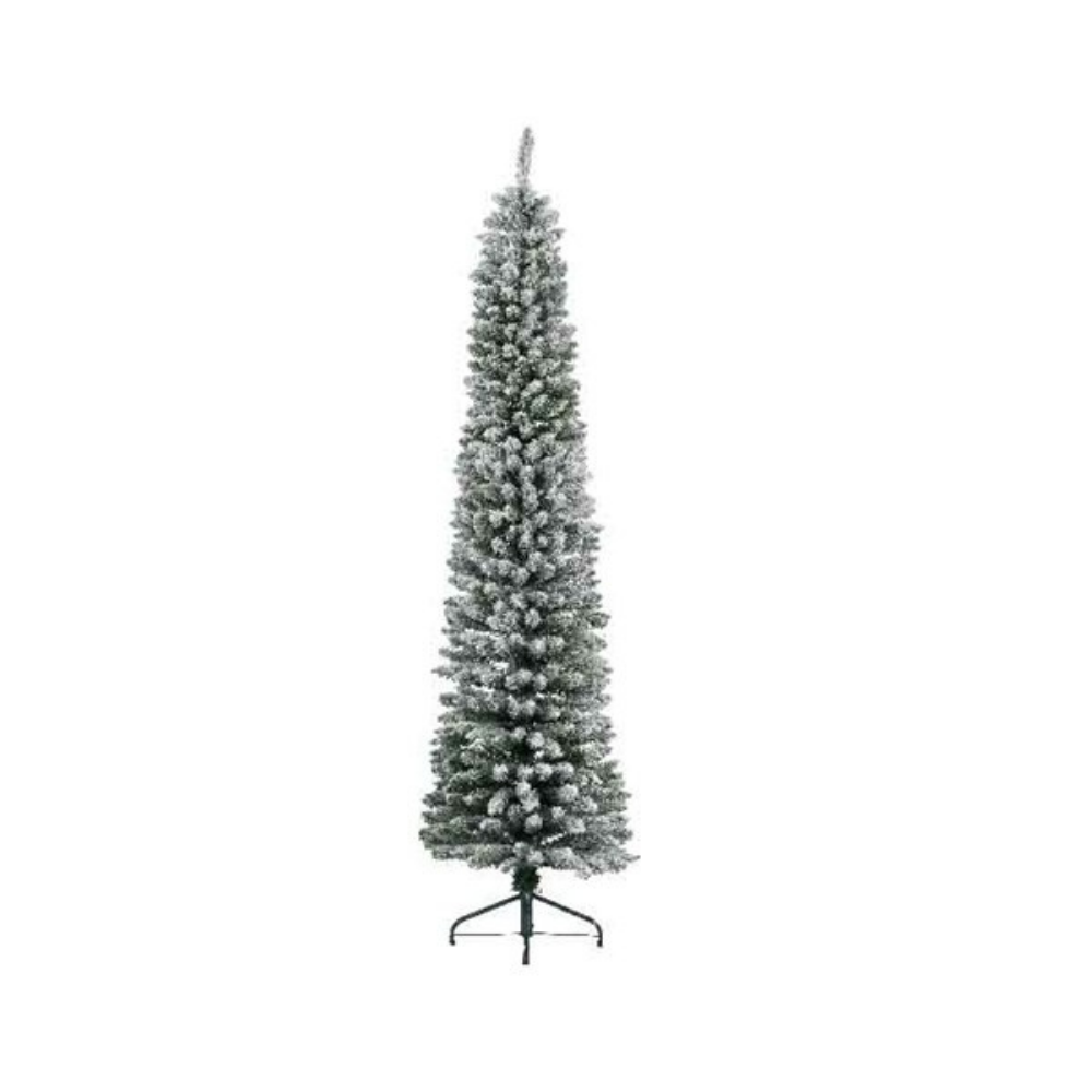 Pencil Snowy Christmas Tree