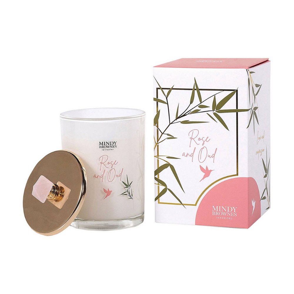 Rose and Oud Candle - The Gift & Art Gallery