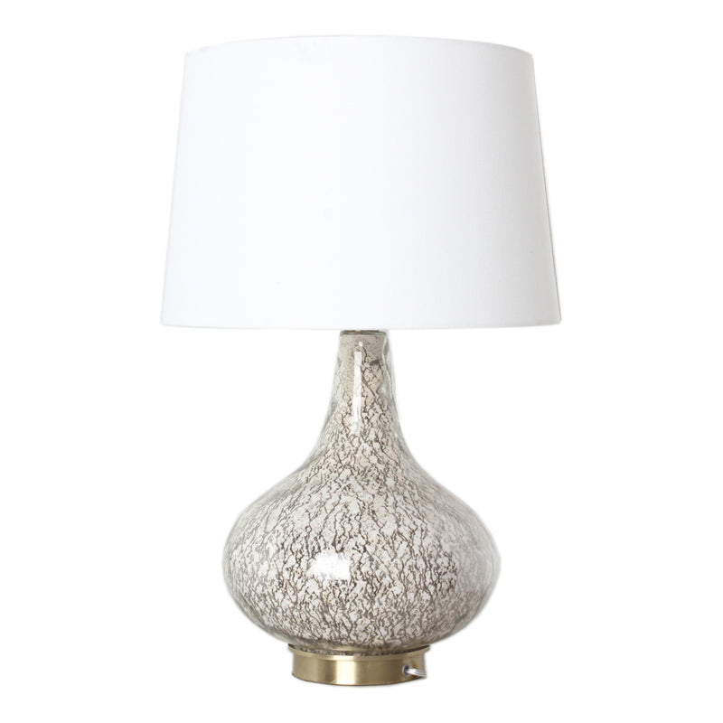 Rayna Marbled Glass Table Lamp 59cm