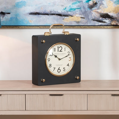 Edward And Florence Mantle Clock Square