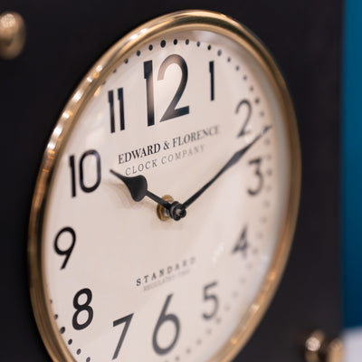 Edward And Florence Mantle Clock Square