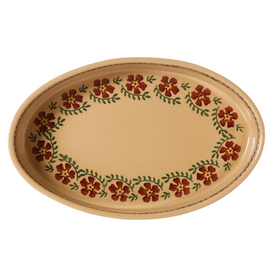 Medium Oval Oven Dish Old Rose