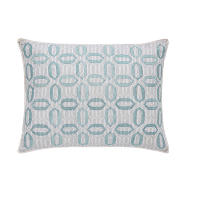 Amalie Cushion 30cm x 40cm- Aqua
